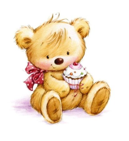 Медвежонок рисунок