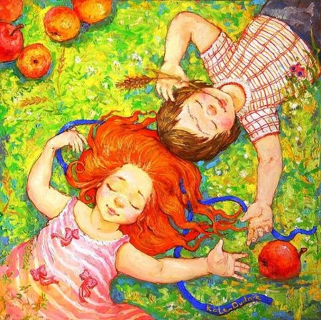 Яркие детские рисунки