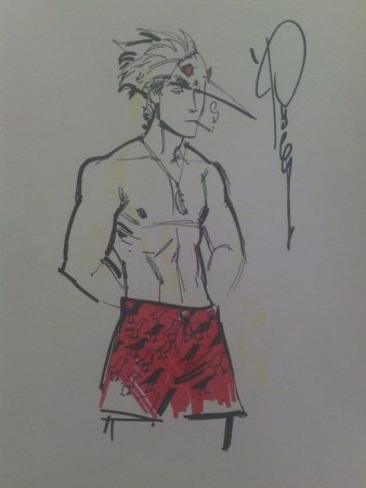 Майор Гром комикс Разумовский скетч Фобс