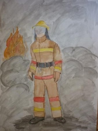 Рисунок на тему пожарная безопасность