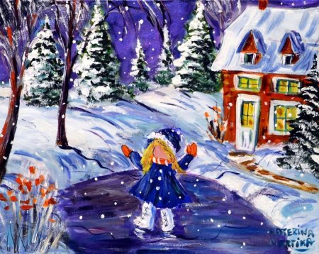 Зима для детей