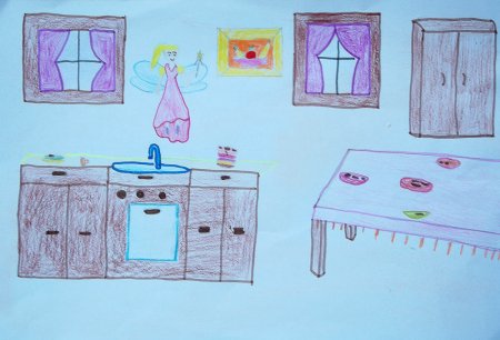 Кухня рисунок