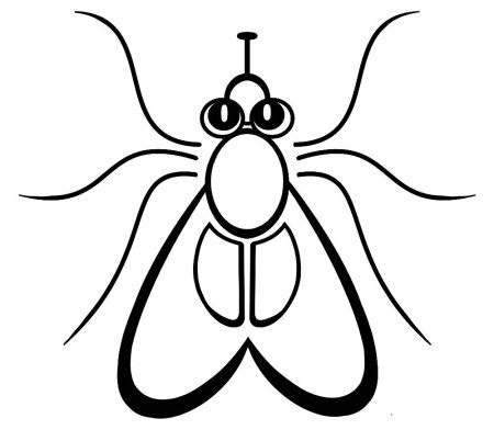 Изображение мухи