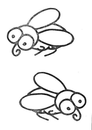 Муха мультяшный