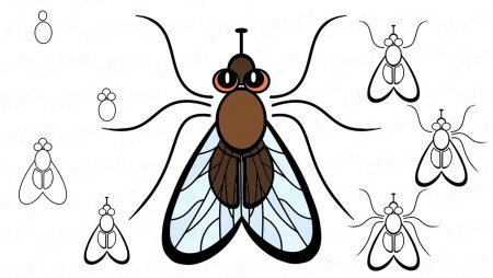 Раскраска насекомые для детей 2 лет