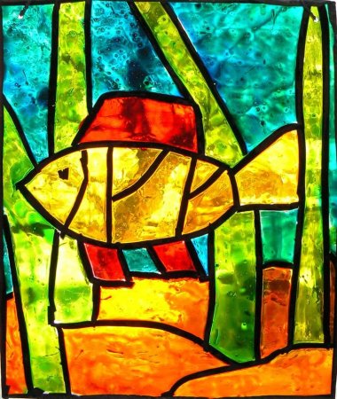 Рисование в стиле мозаики