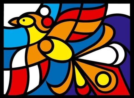 Витражное рисование для детей