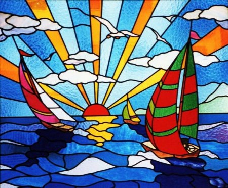 Витраж для детей