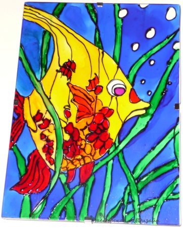 Витраж рисунок