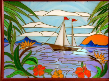 Стилизованные витражи