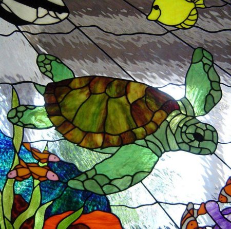 Современное декоративное искусство витраж