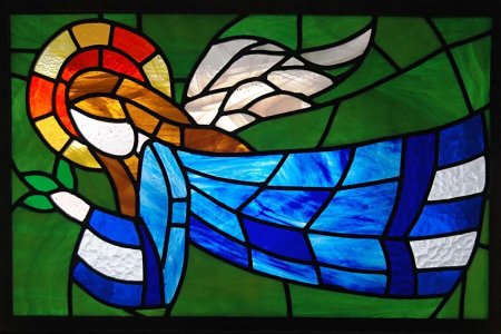 Витраж красками