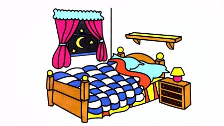 Мультяшная комната