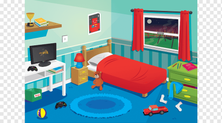 Детская комната мультяшная