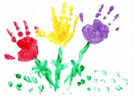 Рисование пальчиками