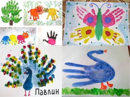 Пальчиковая живопись для детей