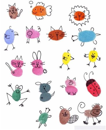 Рисование пальчиками