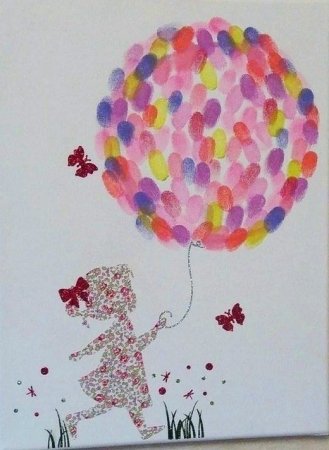 Рисование ладошками для детей