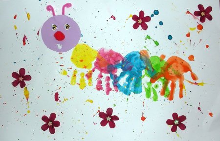 Рисование пальчиками