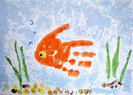 Пальчиковое рисование для детей 4-5 лет