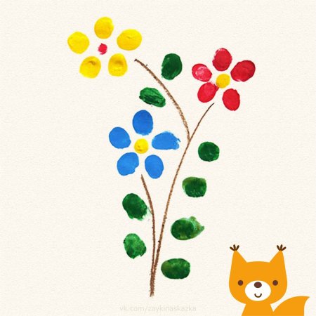 Пальчиковая живопись в детском саду