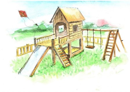 Эскиз детской площадки