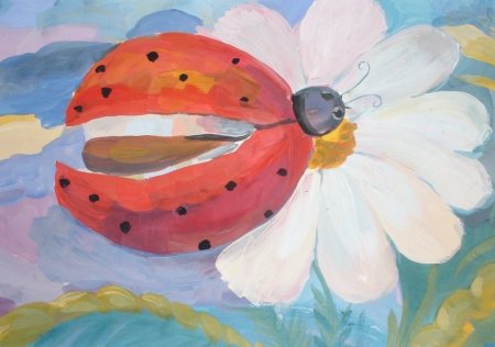 Рисунки гуашью