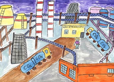 Завод будущего рисунки