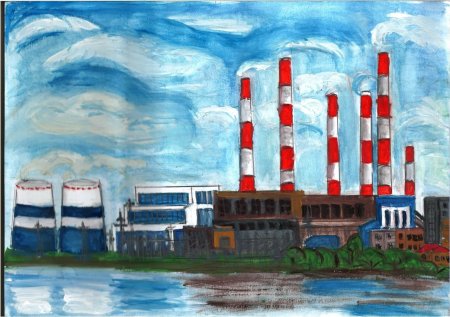Конкурс рисунков ГРЭС Калтан