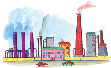 Трубы завода для детей