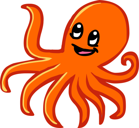 Осьминог для детей