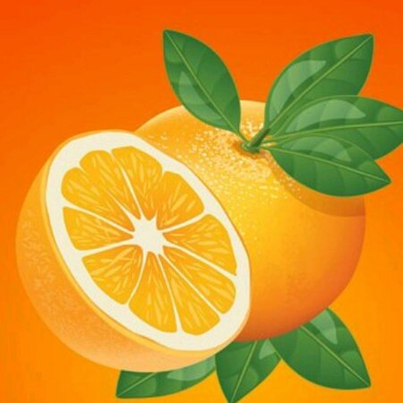 Яркие апельсины