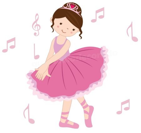 Девочка танцует