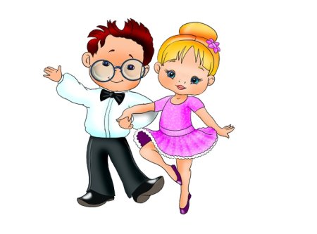 Хореография детские иллюстрации