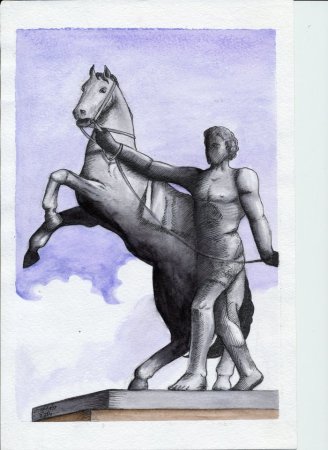 Античная голова