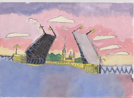 Санкт-Петербург рисунок