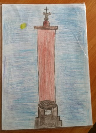 Детские рисунки Санкт-Петербурга