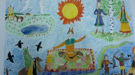 Олонхо глазами детей