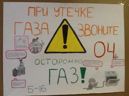 Конкурсы рисунков безопасное ГАЗ В быту