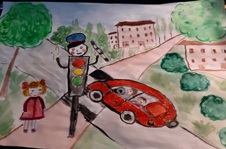 Берегись автомобиля рисунок на конкурс