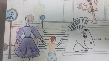 Рисунки по ПДД художественная школа