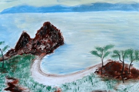 Байкал для рисования