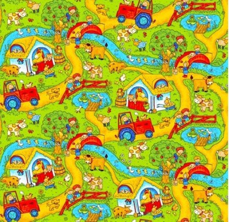 Детский ковролин Нева Тафт Карусель 170