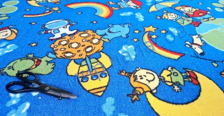 Ковровое покрытие полиамид Bagdad принт бежевый