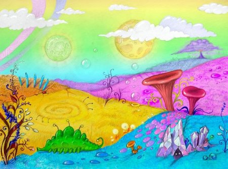 Рисунки на тему фантастика легкие