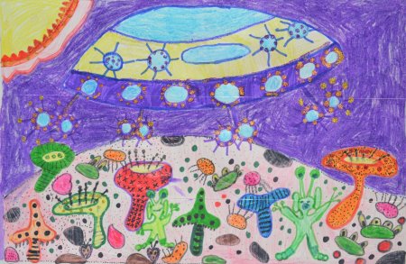 Непонятные детские рисунки