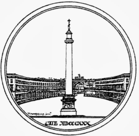 Александровская колонна в Санкт-Петербурге рисунок