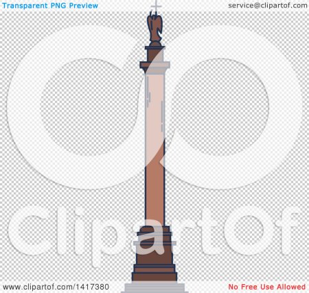 Александрийский столп вектор