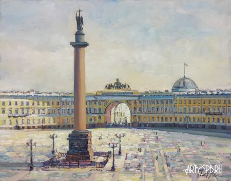 Ансамбль Дворцовой площади 19 век Санкт Петербург