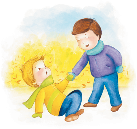 Помощь людям иллюстрация